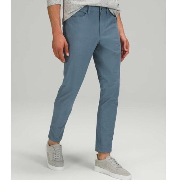 Lululemon ABC pants slim pants muted blue mens size 33